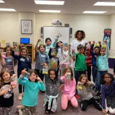 A science class